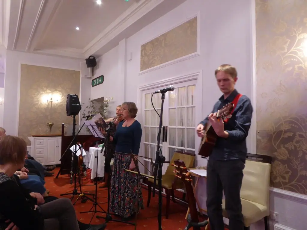 The Postman Poet performance